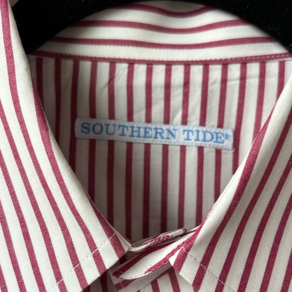 Men’s Southern Tide Long Sleeve Dress Shirt - Picture 5 of 5